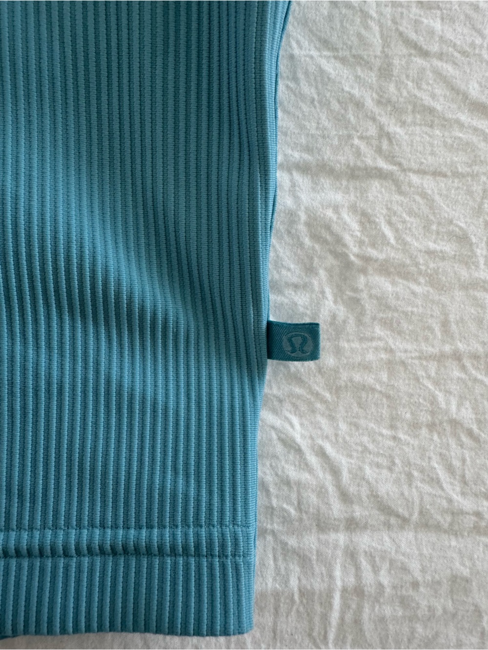 Lululemon Power Pivot Training Tank Top Washed Blue - Picture 6 of 10